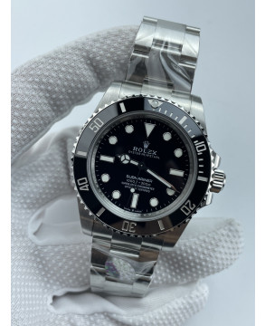 (준비완료/특급배송)NO.3478/QP공장 Submariner 41mm 124060 No Date Black Ceramic 904L Steel 3230